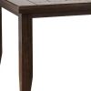 42" Espresso Dining Table