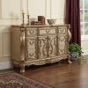 20" Gold Solid Wood Combo Dresser