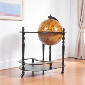 20" X 32" X 36" Red Globe Drink Trolley