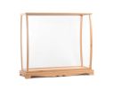 13" X 36" X 31.5" Display Case For Midsize Tall Ship Clear Finish