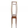 15" Brown And Clear Glass Standard Display Stand