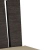 Seven Piece Gray Dining Set with Six Chairs