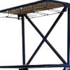 20.5" X 58" X 71" Blue Half-Bike Bar