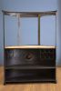 18" X 70.5" X 49.5" Yellow And Orange London Tram Bar