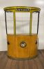 18" X 70.5" X 49.5" Yellow And Orange London Tram Bar