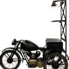 42" X 72" X 70" Black Tri Bike Bar