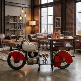 18" X 93" X 39" Glider Bike Bar