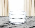 8 Mouth Blown Lead Free Classic Glass Cylinder Bowl