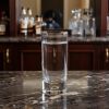 Mouth Blown Crystal Lead Free Hiball Glass 13 Oz  4 Pc Set