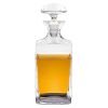 Mouth Blown European Crystal Scotch Or Whiskey Decanter 34 Oz