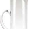 10" Clear Mouth Blown Lead Free Crystal Glass Pitcher