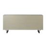 Light Brown And White Solid Mango Wood Finish Sideboard With 9 Drawers