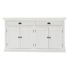 Modern Farmhouse White Buffet Server