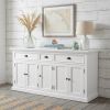 Modern Farm White Buffet Server