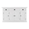 Large Modern Farmhouse White Cabinet