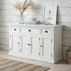 Large Modern Farmhouse White Cabinet