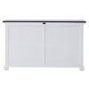 Modern Farmhouse Black And White Buffet Server