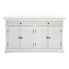 Modern Farm White Two Door Buffet Server