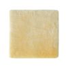 17" Square Natural Off White Medical Grade Sheepskin Chair Pad