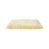 17" Square Natural Off White Medical Grade Sheepskin Chair Pad