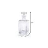 European Mouth Blown Lead Free Crystal Liquor Decanter