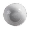 Artisan Gray White Ceramic Centerpiece Bowl