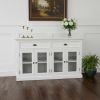 Classic White Small Buffet Table