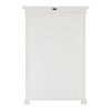 Classic White Two Level Storage Cabinet