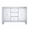 Glamorous Mirrored Bling Multi Storage Accent Cabinet