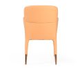 Peach Rosegold Dining Chair