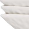 White Six Piece Pebbled Porcelain Service For Six Bowl Set