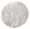 Set of Two Silver Swirl Cork Round Indoor Outdoor Placemats
