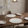 Set of Two Gold Swirl Cork Back Round Indoor Outdoor Placemats
