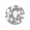 Set of Two Gray and Gold Abstract Cork Round Indoor Outdoor Placemats