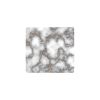 Set of Two Gray and Gold Abstract Cork Square Indoor Outdoor Placemats