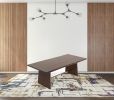 87" Dark Mango Rectangular Solid Wood Dining Table