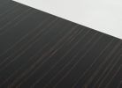 87" Ebony Dining Table
