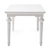 79" White Solid Wood Dining Table