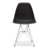 Black And Silver Acrylic Dining Side Chair
