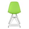 Green And Silver Acrylic Dining Side Chair