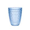 Set of Four Blue Diamond Acrylic Stemless Whiskey Glass