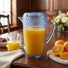 2.5 Quart Blue Diamond Acrylic Pitcher