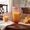 2.5 Quart Pink Diamond Acrylic Pitcher